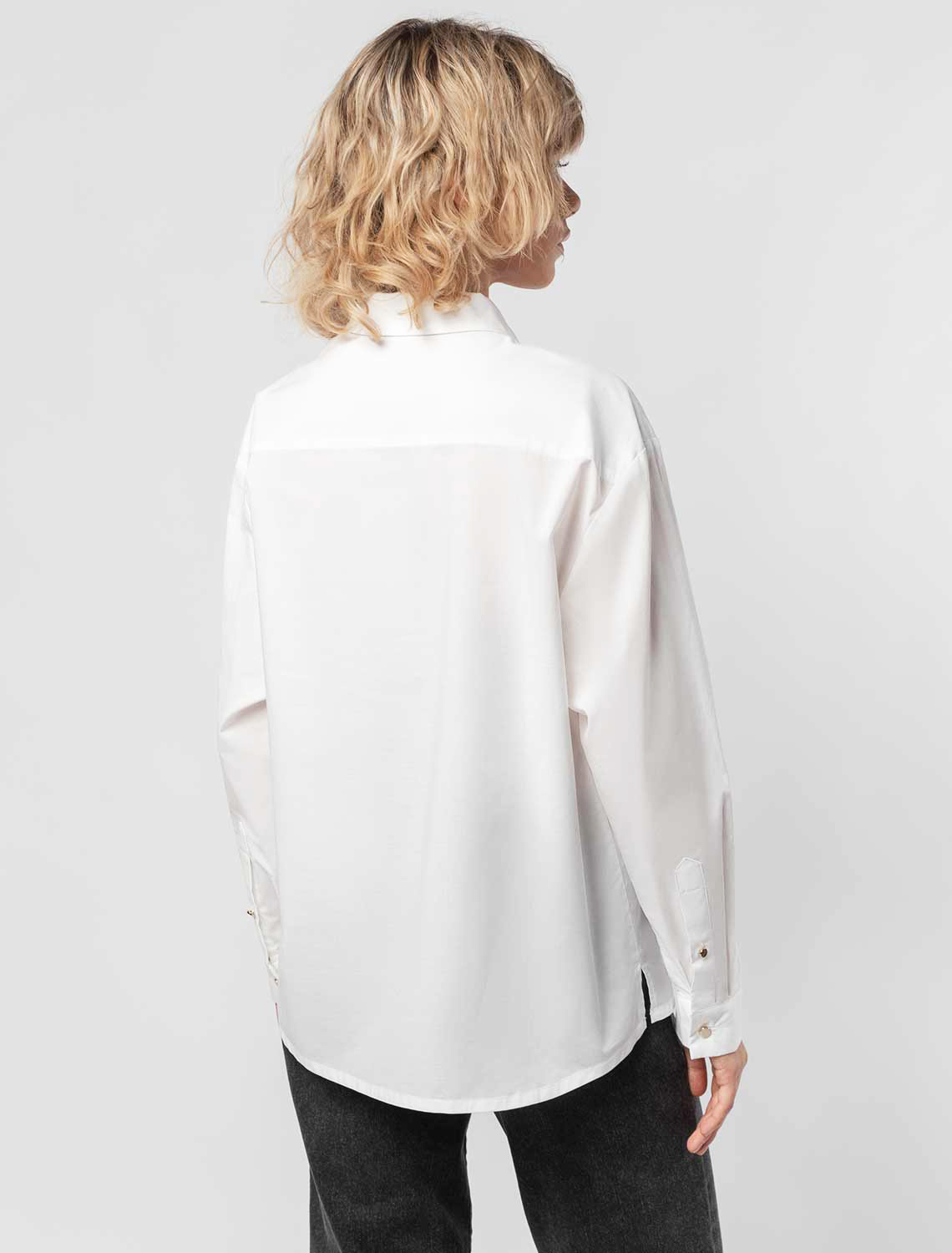 картинка Блузка женская белый_cest_la_vie от магазина Одежда+